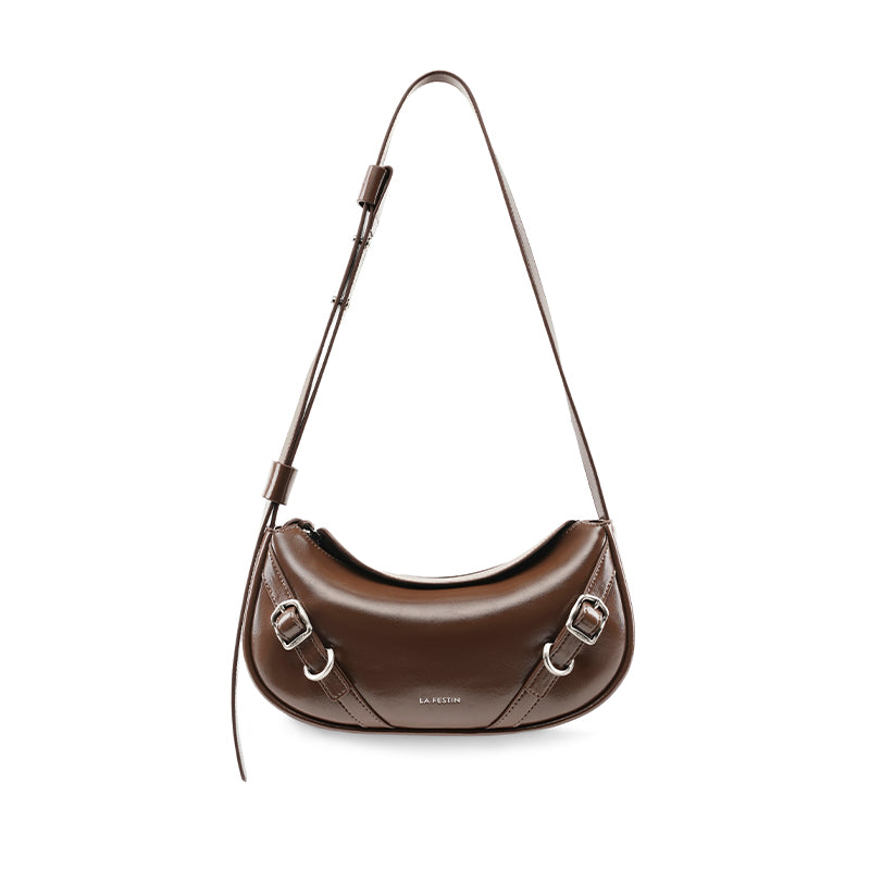 LA FESTIN Original Women Bag New y2k Shoulder Bag Ladies Retro Crossbody Bags with Adjustable Strap